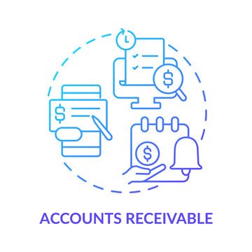 "Accounts Receivable data converting into cash flow forecast charts for U.S. businesses"